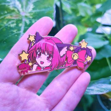 [GAZE] Enamel Pin - Mewmew eyes